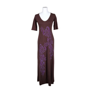 Unisex Odd Molly - Tricot dress, size 36 - Brown (1)