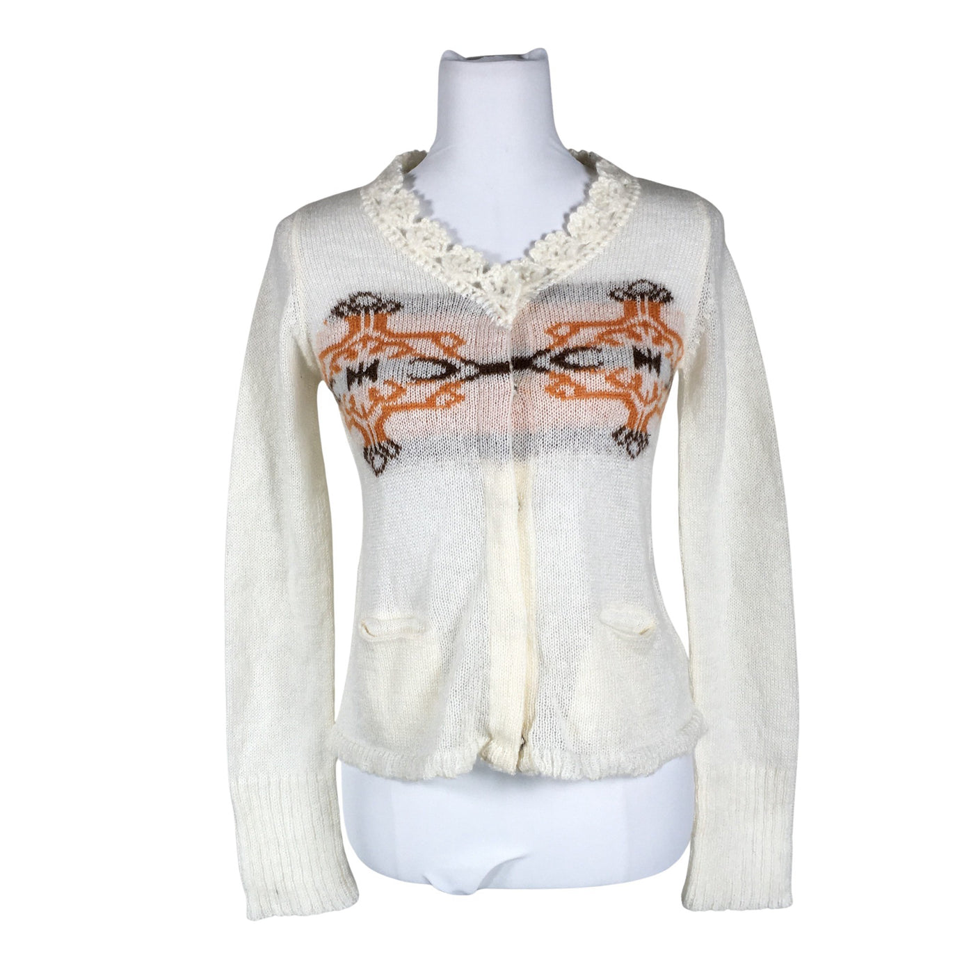 Unisex Odd Molly - Cardigan, size 36 - White (1)