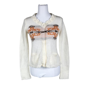 Unisex Odd Molly - Cardigan, size 36 - White (1)