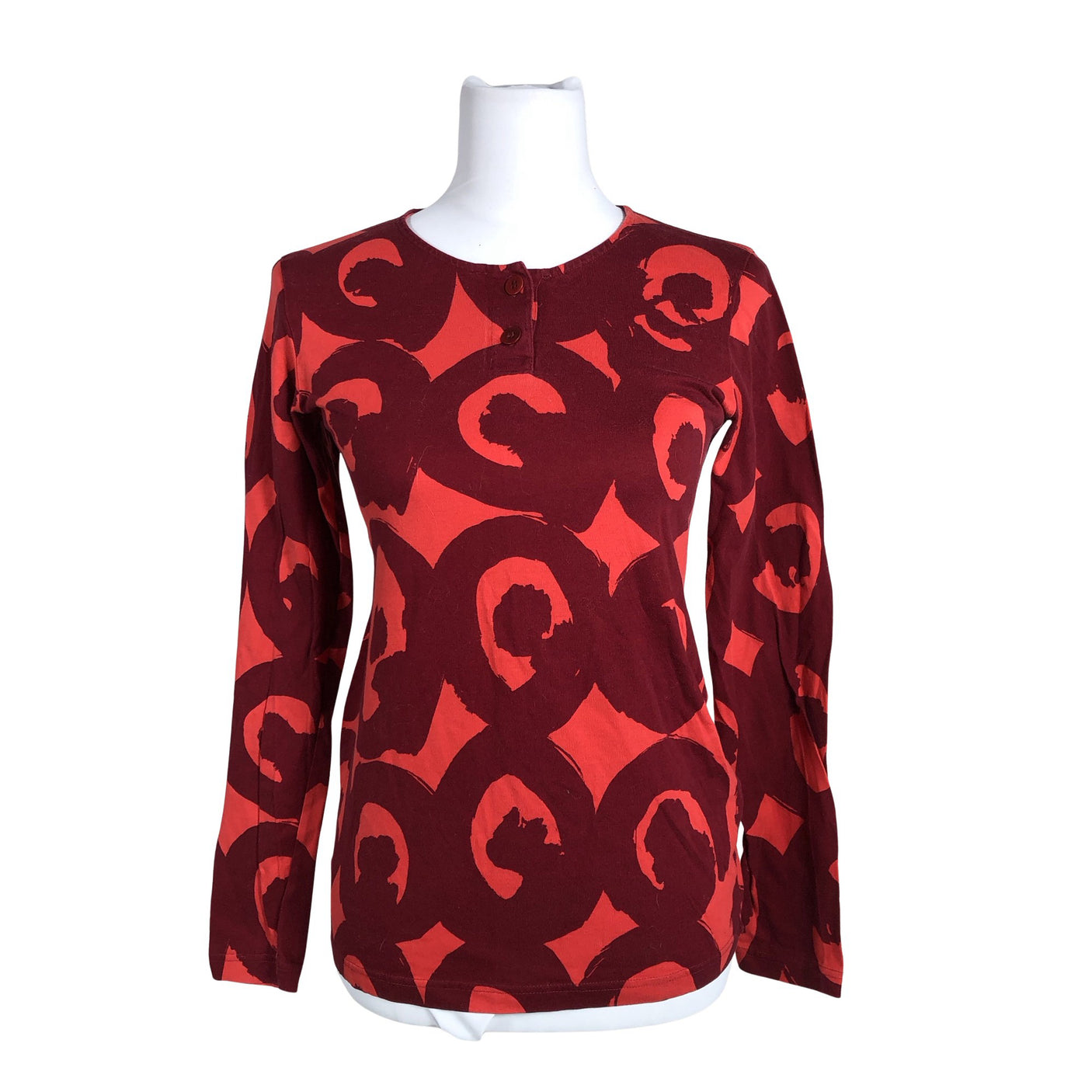 Unisex Marimekko - Tricot shirt, size 36 - Red (1)