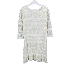 Unisex Kinderit - Party dress, size 134 - 140 - Natural white (1)