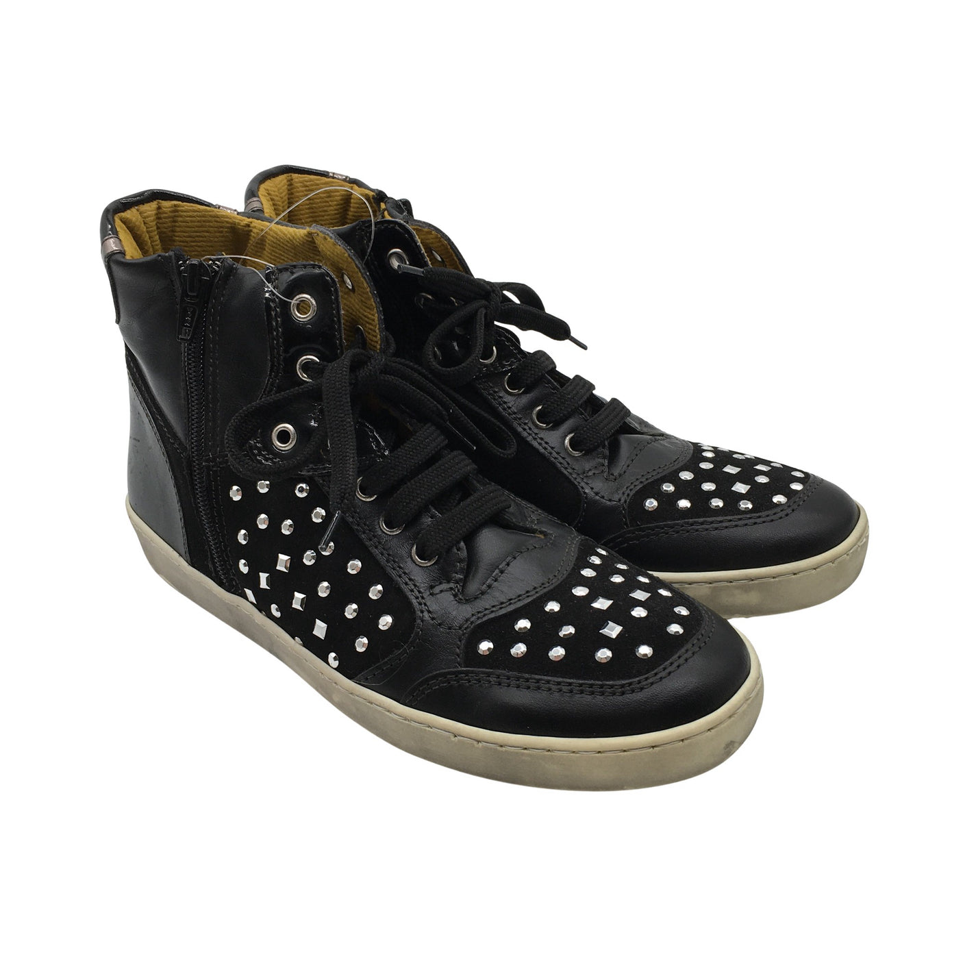 Unisex M kids - Casual sneakers, size 38 - Black (2)