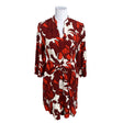 Unisex Ril's - Schiffon dress, size 38 - Red ()