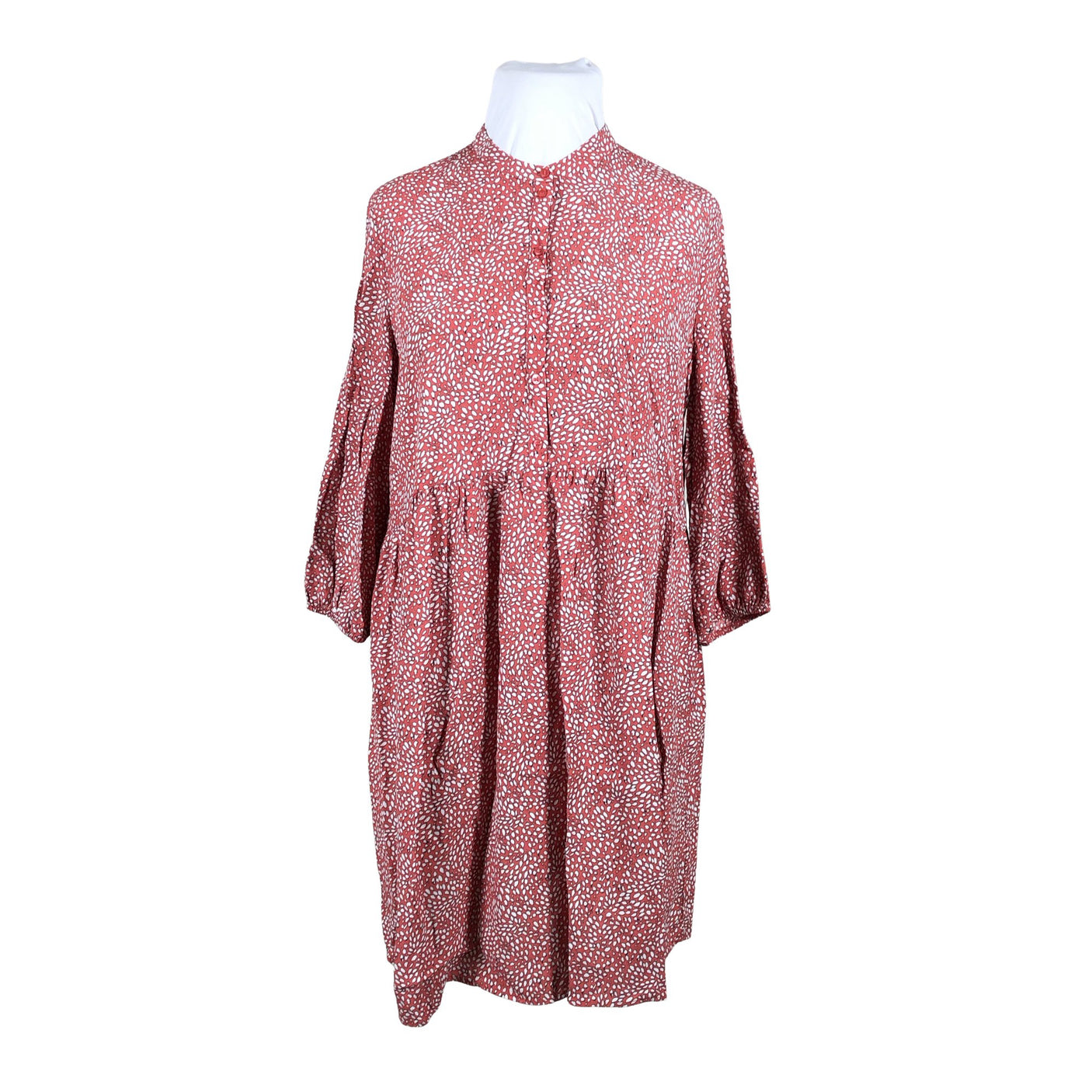 Unisex Esprit - Schiffon dress, size 44 - Red (1)