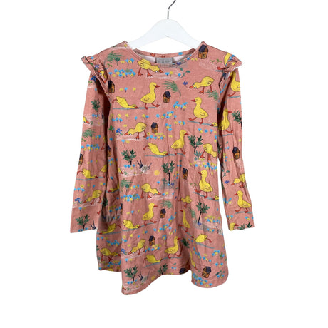 Unisex NOSH - Tricot dress, size 122 - 128 - Light pink ()
