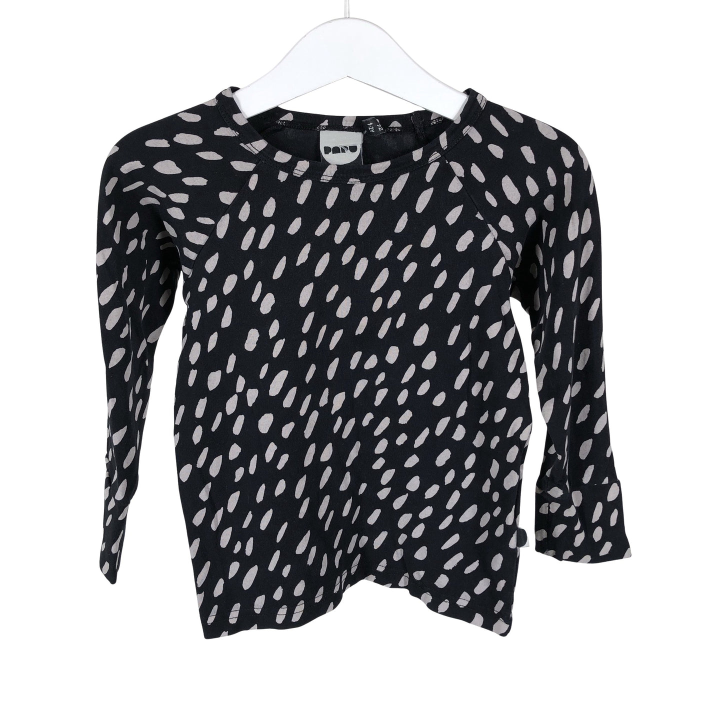 Unisex Molo Kids - Tricot shirt, size 86 - 92 - Black (1)