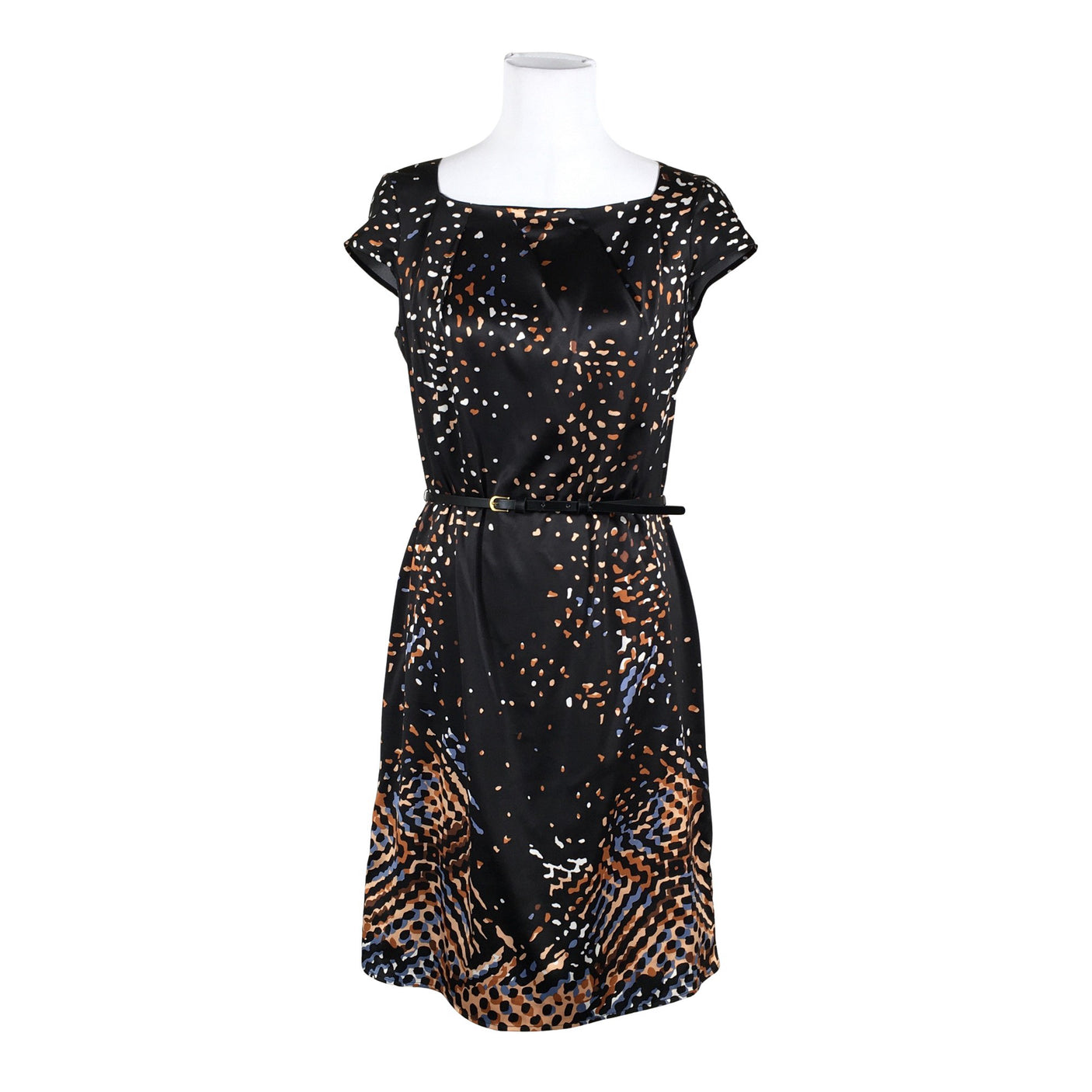 Unisex Esprit - Schiffon dress, size 38 - Black (1)