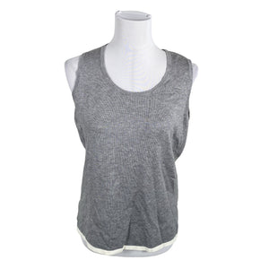 Unisex Global - Knit vest, size Ei kokoa - Gray (1)