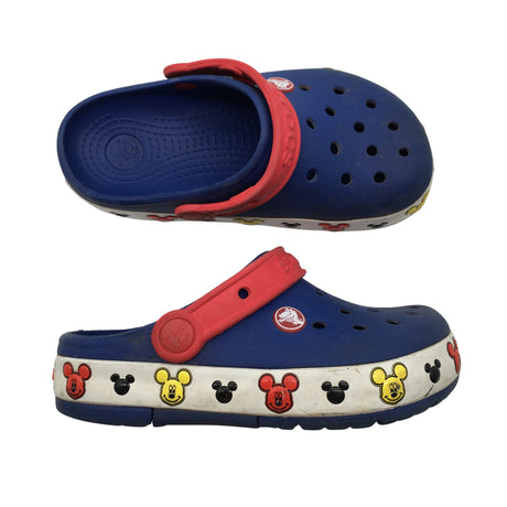 Unisex Crocs - Slip-on shoes, size 30 - Blue ()