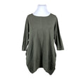 Unisex Bypias - Tricot tunic, size 42 - Green ()