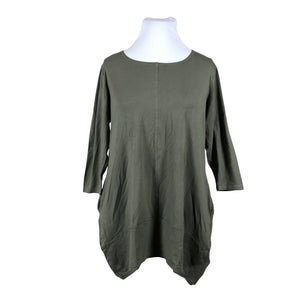 Unisex Bypias - Tricot tunic, size 42 - Green (1)