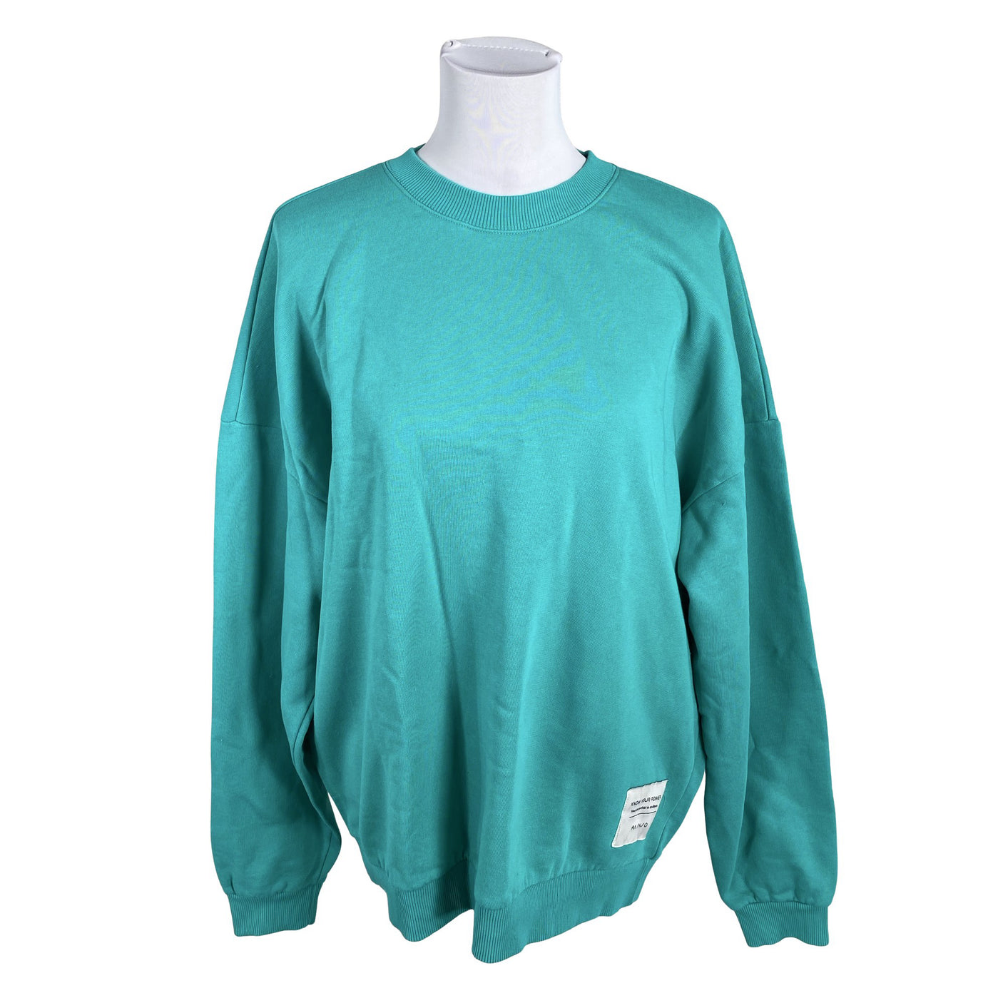 Unisex Mainio - Sweatshirt, size 40 - Turquoise (1)