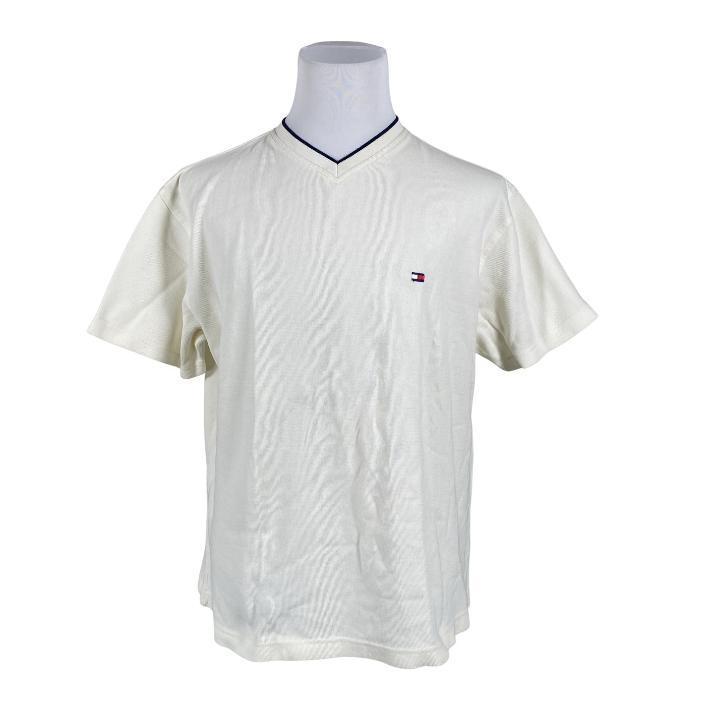 Unisex Tommy Hilfiger - Polo shirt, size M - Natural white (1)