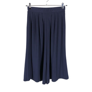 Unisex Uniqlo - Tricot capri pants, size 38 - Blue (1)