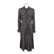 Unisex Part two - Schiffon dress, size 38 - Black ()