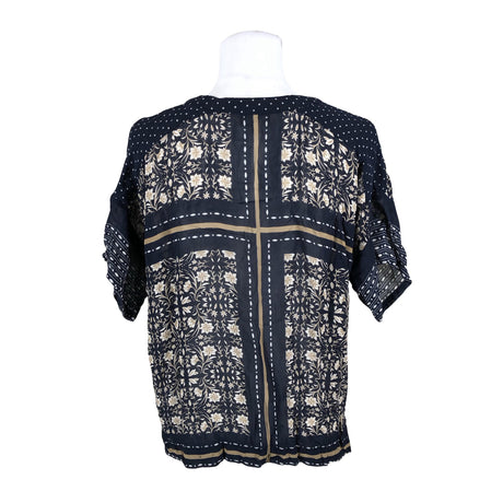 Unisex Part two - Short-sleeved blouse, size 36 - Blue (2)
