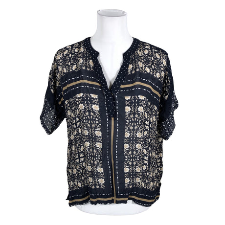 Unisex Part two - Short-sleeved blouse, size 36 - Blue ()
