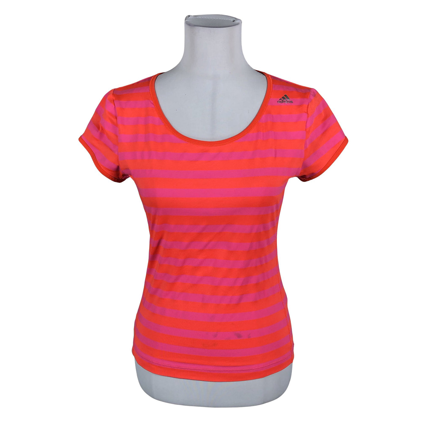 Unisex Adidas - Sports shirt, short sleeve, size 36 - Pink (1)