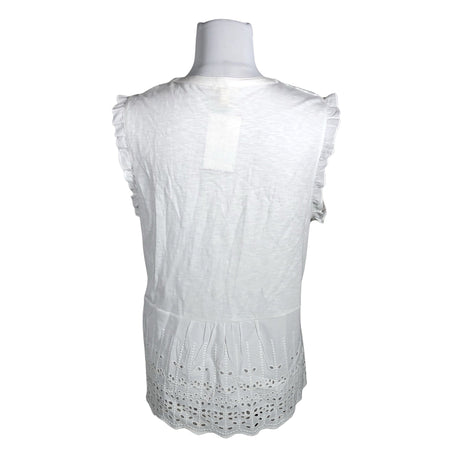 Unisex Esprit - Top, size 38 - White (2)