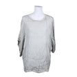 Unisex Nü Denmark - Short-sleeved blouse, size 40 - Gray ()