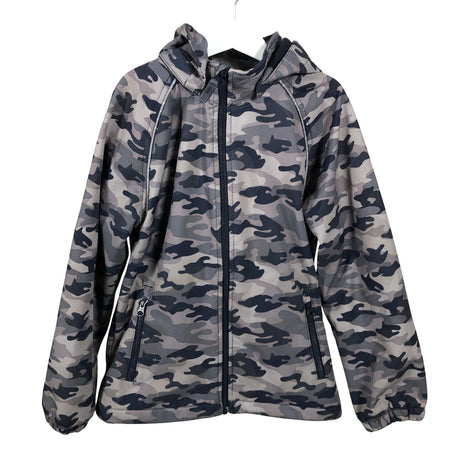 Unisex Name It - Soft shell jacket, size 134 - 140 - Gray ()