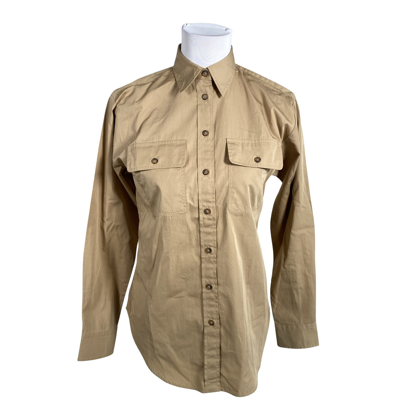 Unisex Lauren Ralph Lauren - Collared shirt, size 34 - Brown (1)