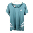 Unisex Adidas - Sports shirt, short sleeve, size 146 - 152 - Green ()