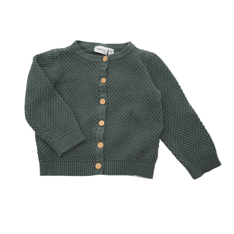 Unisex Name It - Cardigan, size 68 - 74 - Green ()