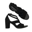 Unisex Ecco - Heeled sandals, size 39 - Black ()