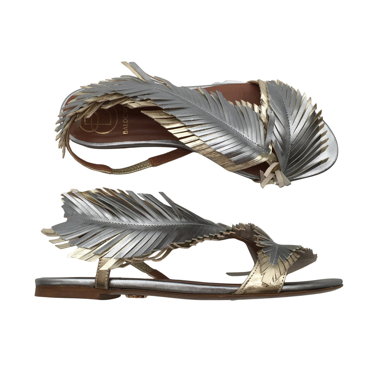 Unisex Baldowski - Sandals, size 39 - Silver (1)