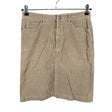 Unisex Sand - Denim skirt, size 38 - Brown ()