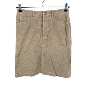 Unisex Sand - Denim skirt, size 38 - Brown (1)