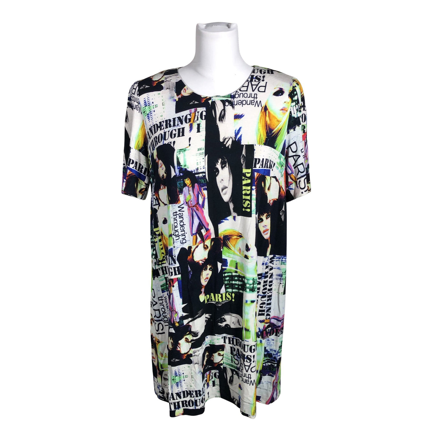Unisex Handmade - Tricot dress, size 36 - White (1)
