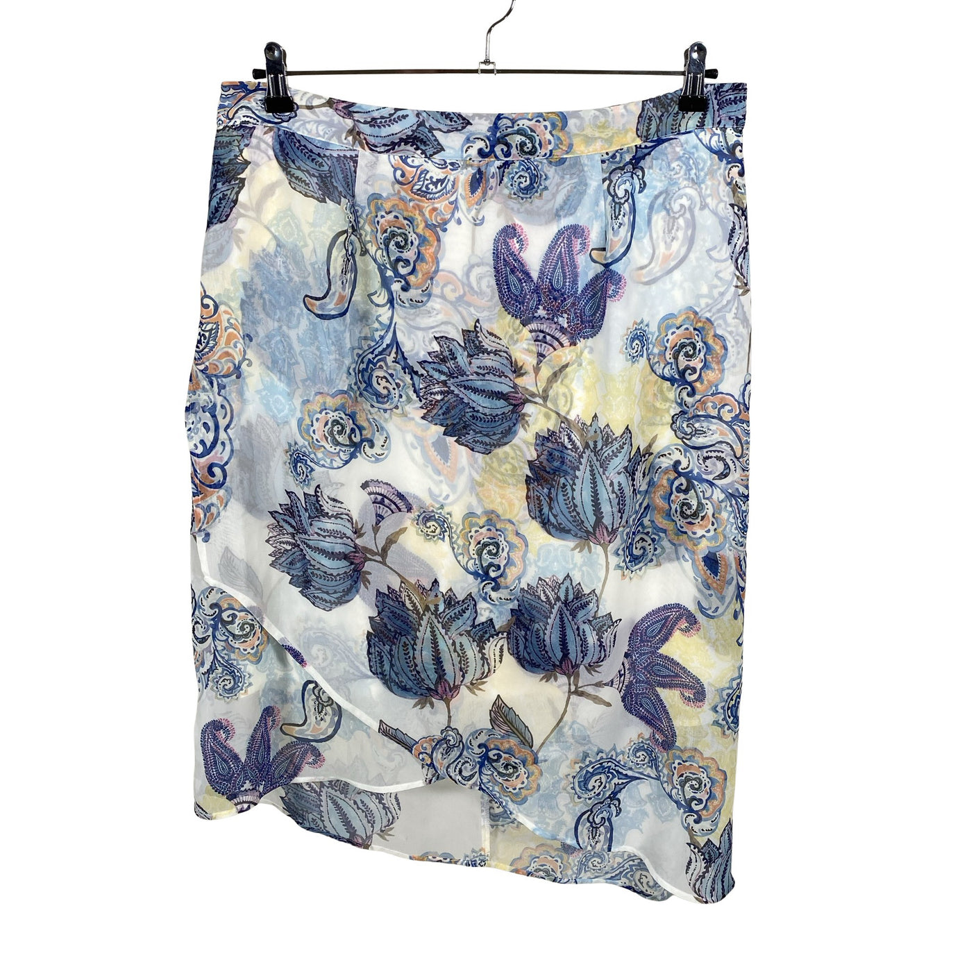 Unisex Comma - Fabric skirt, size 44 - Light blue (1)