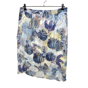 Unisex Comma - Fabric skirt, size 44 - Light blue (1)
