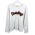 Unisex POMPdeLUX - Tricot shirt, size 146 - 152 - White ()