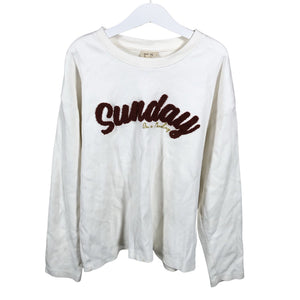 Unisex POMPdeLUX - Tricot shirt, size 146 - 152 - White (1)