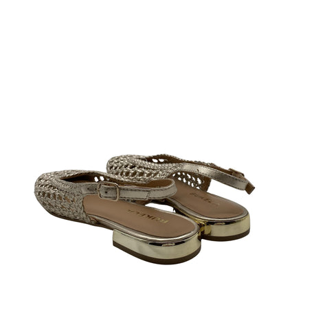Unisex Bukela - Slip-on shoes, size 39 - Gold (2)