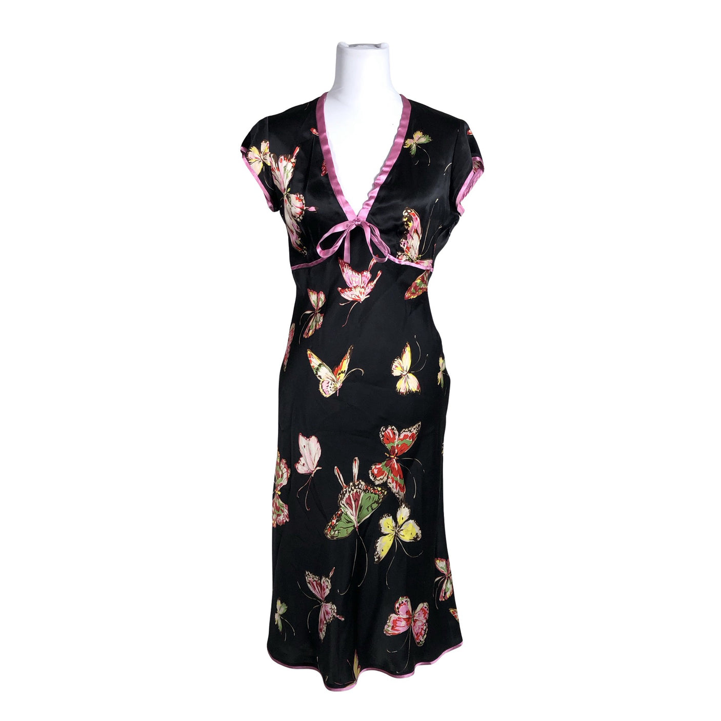 Unisex Gerard Darel - Schiffon dress, size 40 - Black (1)