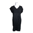 Unisex House of Lola - Schiffon dress, size 40 - Black ()