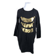 Unisex Papu - Sweatshirt dress, size 42 - Black ()