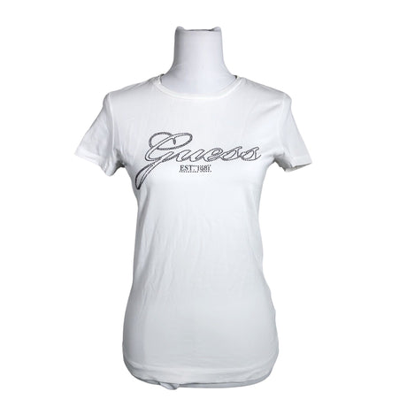 Unisex Guess - T-shirt, size 38 - White ()