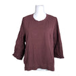 Unisex House of Lola - Blouse, size 40 - Wine red ()