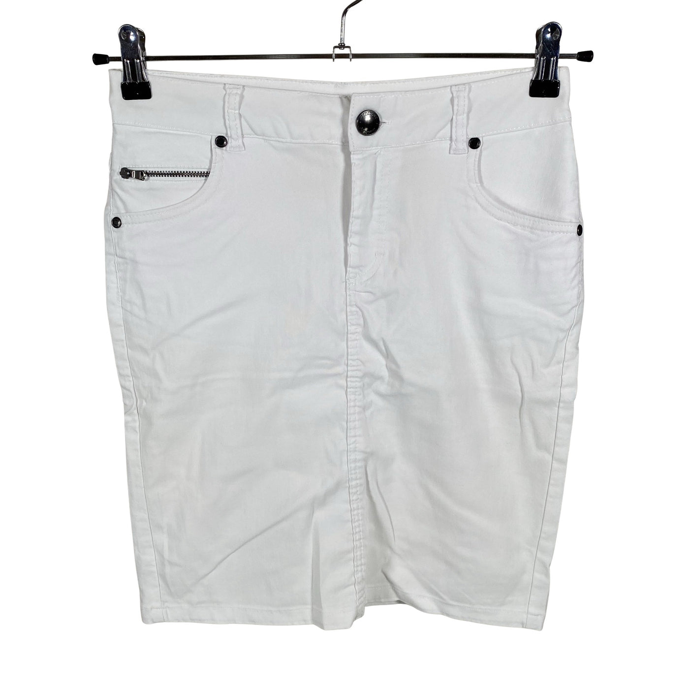 Unisex Modest - Fabric skirt, size 36 - White (1)