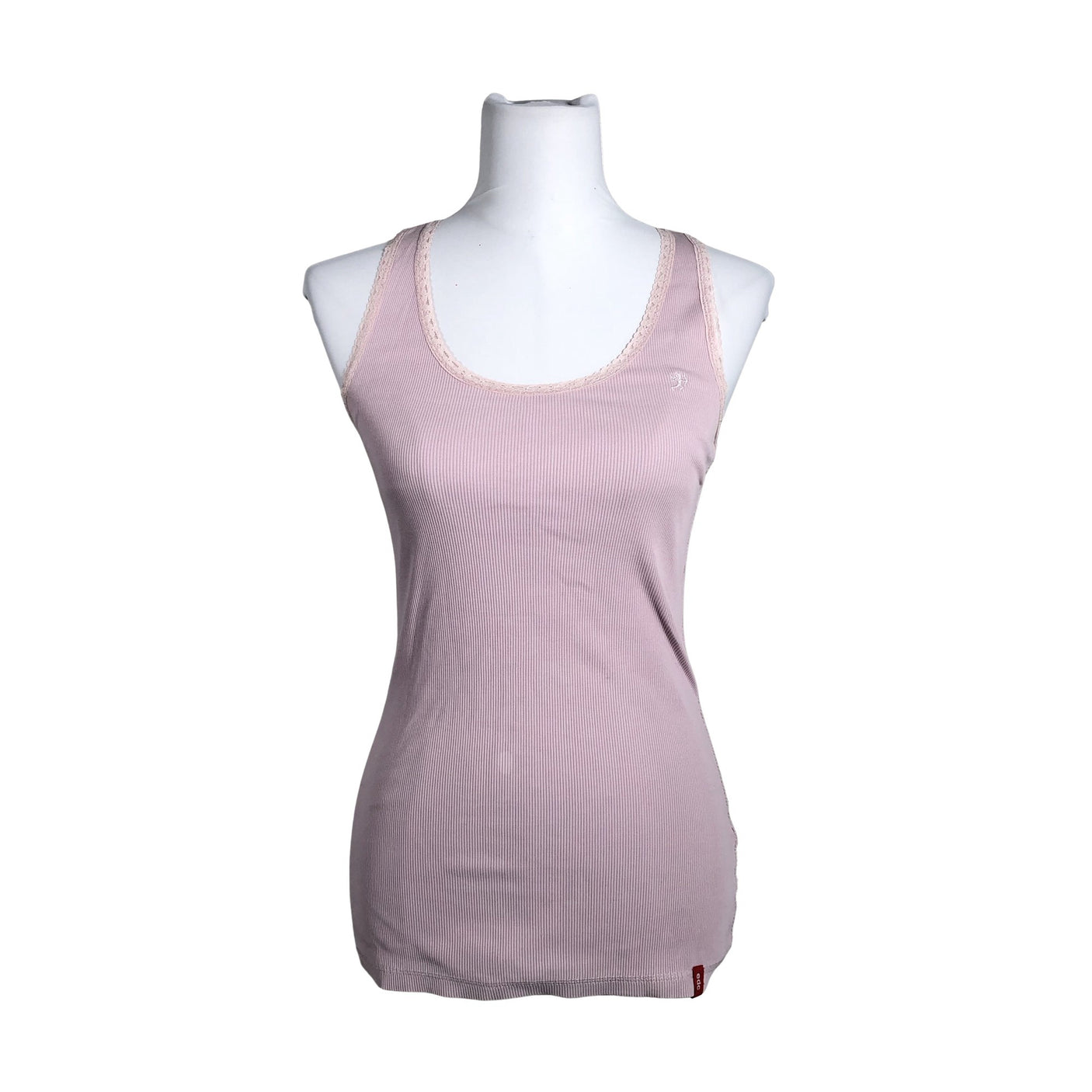 Unisex Esprit - Tricot tank top, size 38 - Light pink (1)