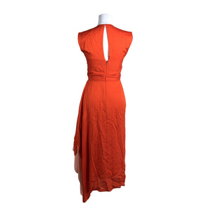 Unisex Hugo Boss - Schiffon dress, size 34 - Orange (2)