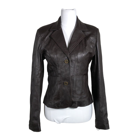 Unisex Flora Piel - Leather jacket, size 40 - Brown ()