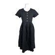 Unisex Not Perfect Linen - Dress, size 36 - Black ()