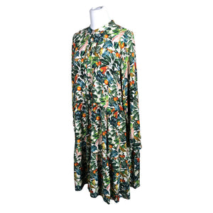 Unisex Metsola - Schiffon dress, size 40 - Green (3)