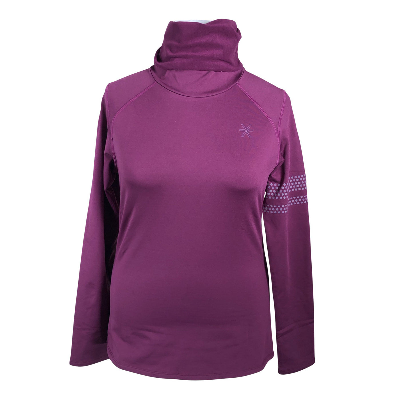 Unisex Bara Sportswear - Fleece shirt, size 42 - Violet (1)
